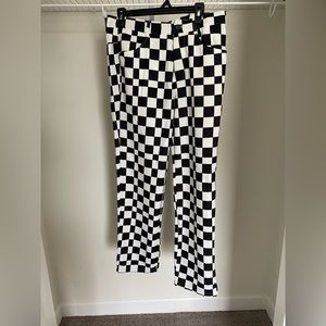 Checkered pants